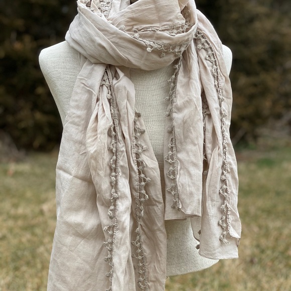 Cotton scarf - Picture 2 of 5
